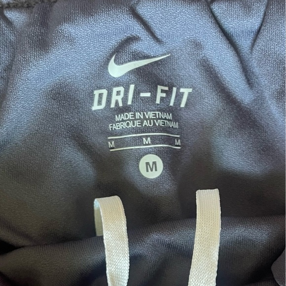 Nike Dri-FIT Women’s Size M Black and Pink Running Shorts  with Hidden Pockets - Picture 3 of 9